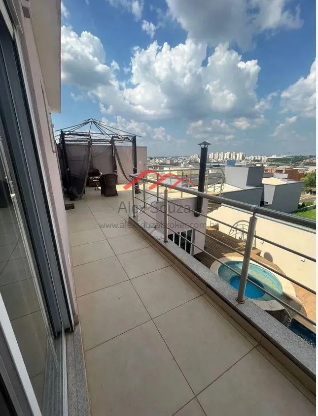 Imagem Sobrado em Condomínio para Venda em Sumaré, Residencial Real Parque Sumaré, 4 dormitórios, 3 suítes, 5 banheiros, 4 vagas