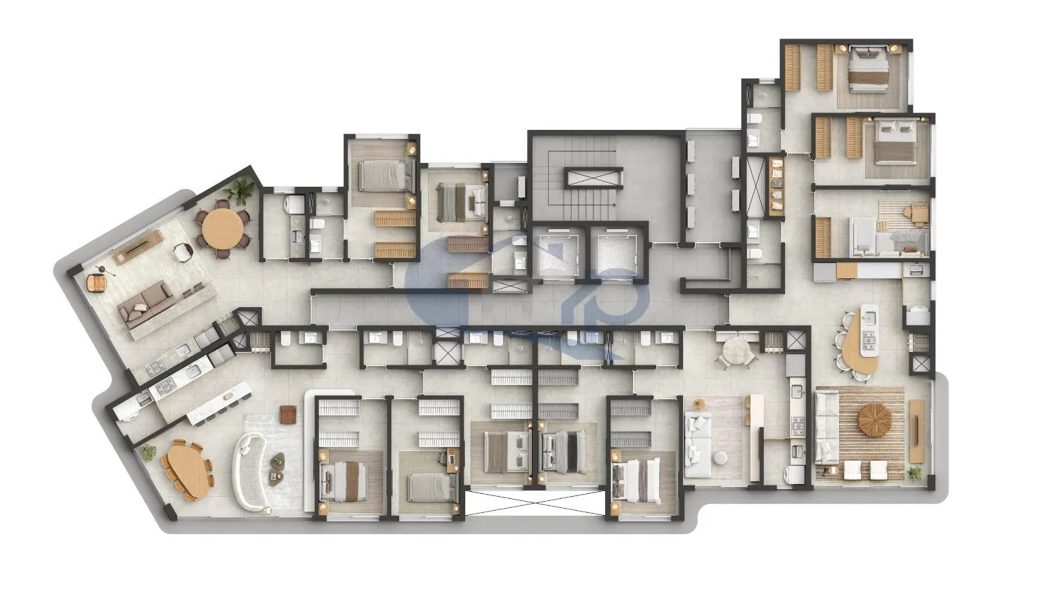 Imagem Apartamento a venda com 3 dormitorios no centro de Torres/RS