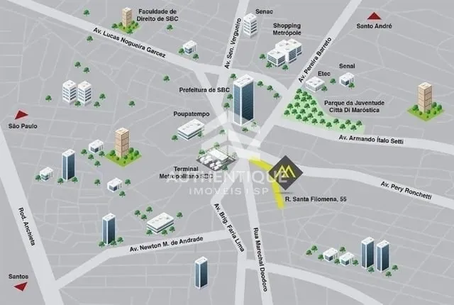 Imagem MOTIRO SANTA FILOMENA SBC - Apartamento à venda no bairro Centro - São Bernardo do Campo/SP