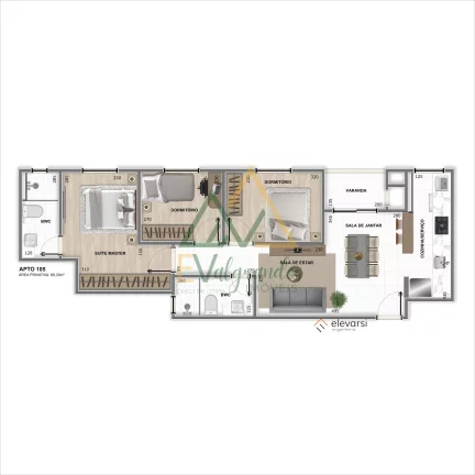 Imagem Apartamento à venda no Weissópolis Pinhais PR