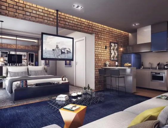 Imagem Studio com 2 Quartos à Venda, 52 m² em Campos Elíseos - São Paulo
