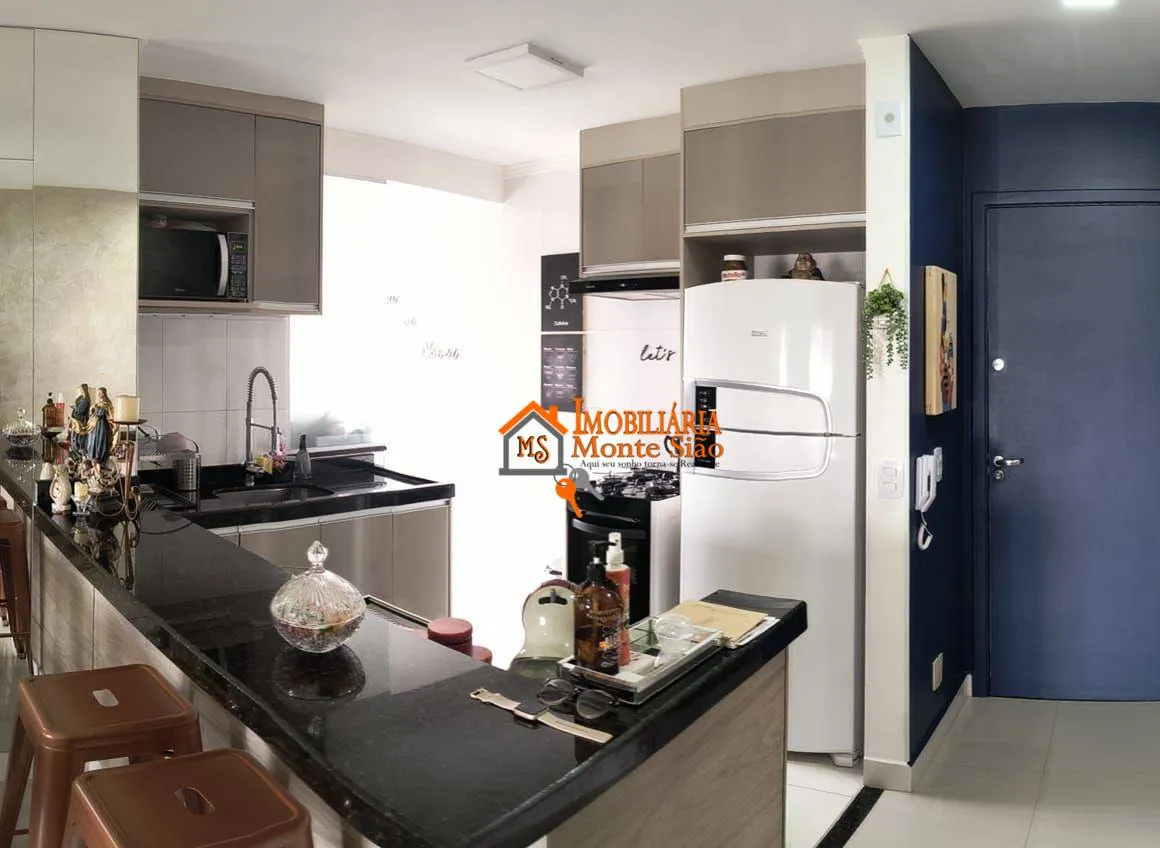 Imagem Apartamento com 3 dormitórios à venda, 70 m² por R$ 490.000,00 - Jardim São Judas Tadeu - Guarulhos/SP
