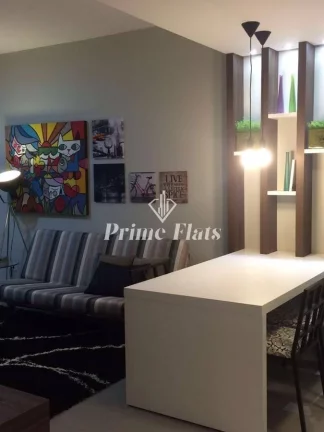 Imagem Flat disponível para locação no Le Bougainville, com 42m², 1 dormitório e 1 vaga de garagem