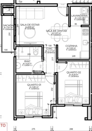 Imagem Apartamento no Bom Retiro com 2 quartos