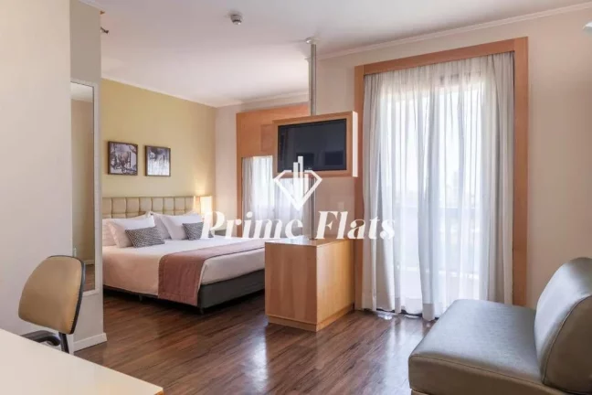 Foto do imóvel Flat disponível para venda no Blue Tree Towers Anália Franco, com 27m², 1 dormitório e 1 vaga de garagem em Rua Eleonora Cintra