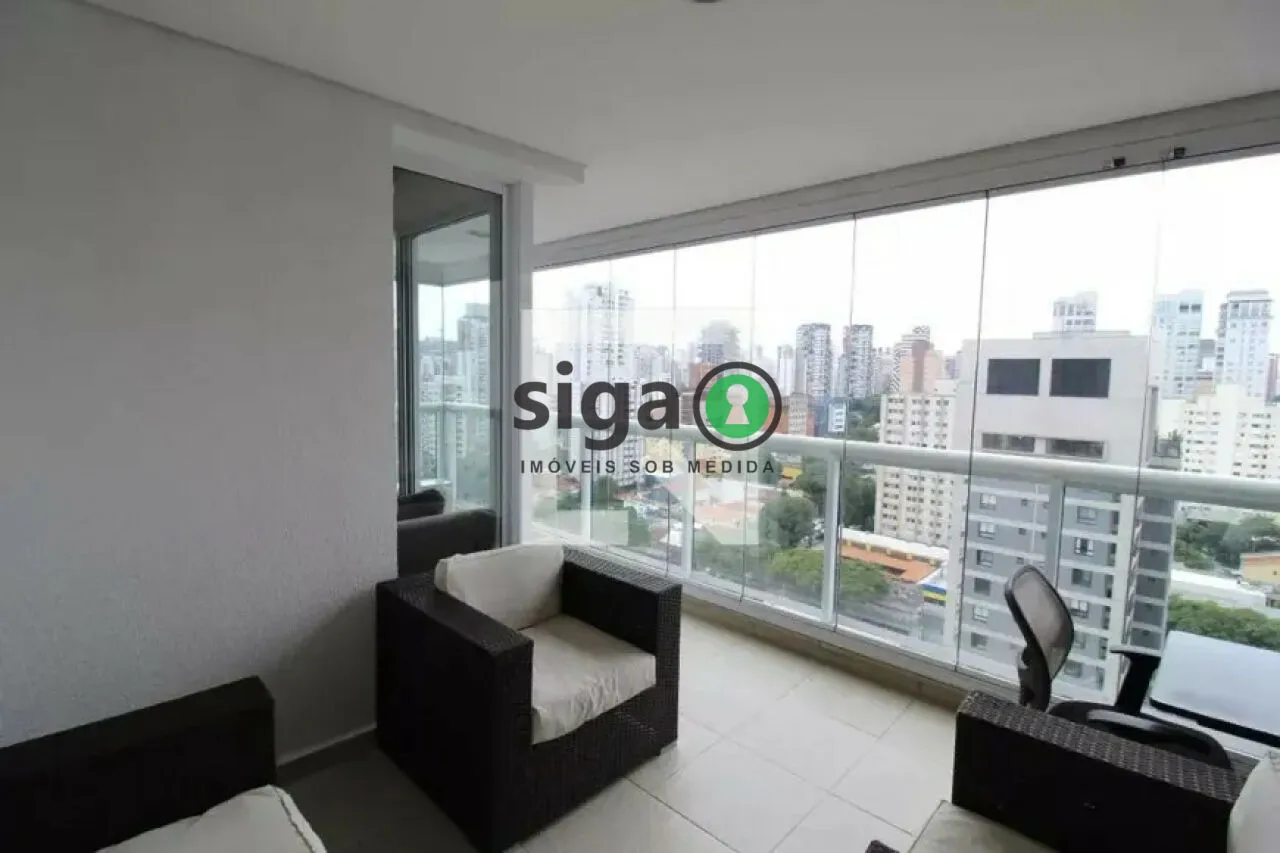 Imagem Apartamento com Terraço e Vista Privilegiada na Vila Olímpia.