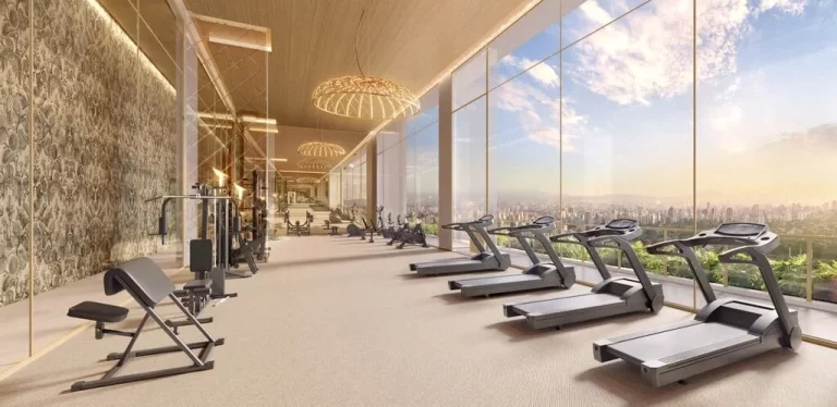 Imagem On The Sky Bela Cintra: Apartamento à venda na Consolação, São Paulo-SP, com 1 quarto, 1 suíte, 2 banheiros e 56m² de área.