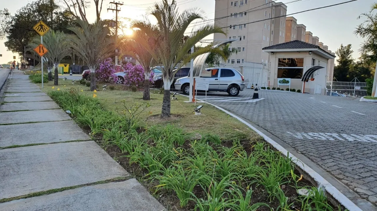 Imagem Apartamento para Locação em Sorocaba-SP, Bairro Além Ponte: 2 Quartos, 1 Sala, 1 Banheiro, 1 Vaga, 52m² de Área.