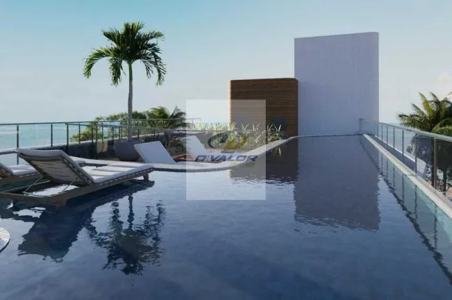Imagem Vendo apartamento em prédio pé na areia, com 100m2 , varanda gourmet, 3 quartos s/ 1 suíte, 2 vagas