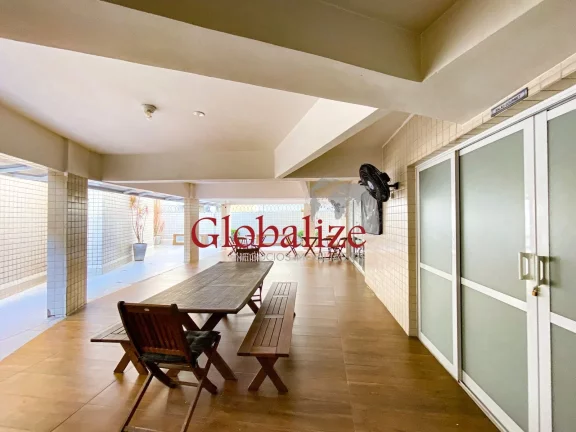 Imagem Apartamento com 2 quartos e 1 suíte, Condomínio tipo clube na Ponta da Praia - Santos. Valor R$ 823.000,00.