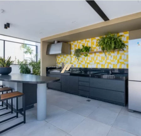 Imagem Apartamento mobiliado para locação no Cambuí, Campinas-SP: 1 quarto, 1 suíte, 1 banheiro, 1 vaga de garagem, 51m² de área. Venha conferir!
