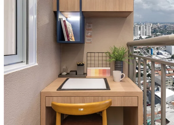 Imagem Apartamento com varanda e lazer completo a apenas 200 metros da estação Adolfo Pinheiro do Metrô.