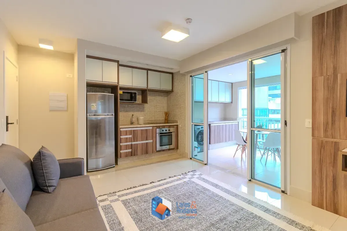 Imagem Flat para venda em Bela Vista com 2 quartos, sendo 1 suíte, 54m²