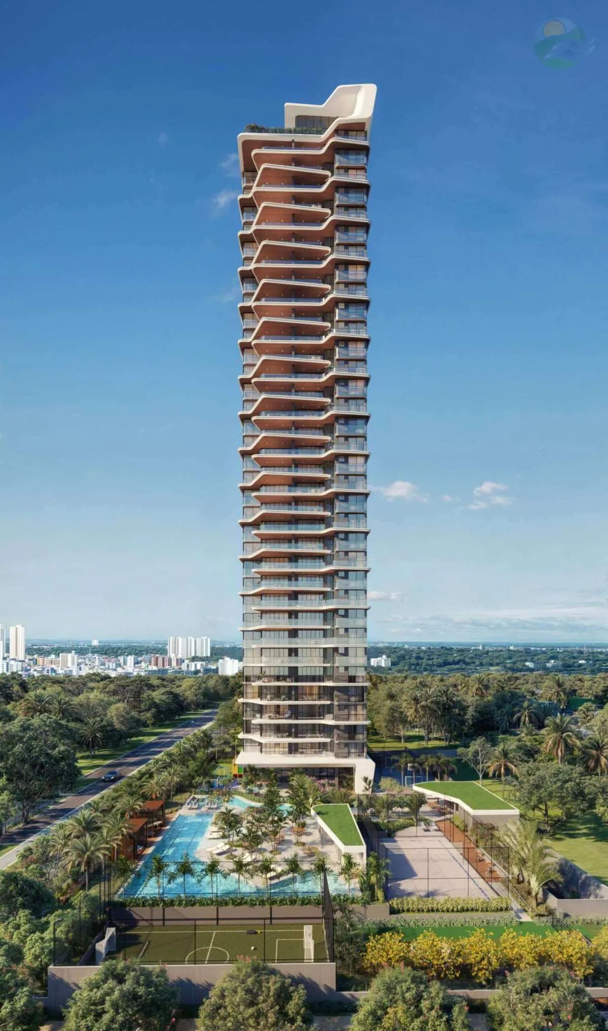Imagem Apartamento 3 suites, 162m2, andar alto, Venda no Altiplano-Cabo Branco, João Pessoa.