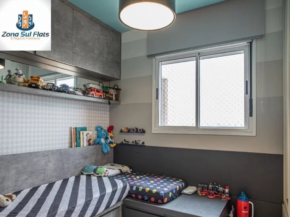Imagem Apartamento à Venda No Brooklin Com 3 Dormitórios Sendo 2 Suítes e 2 Vagas