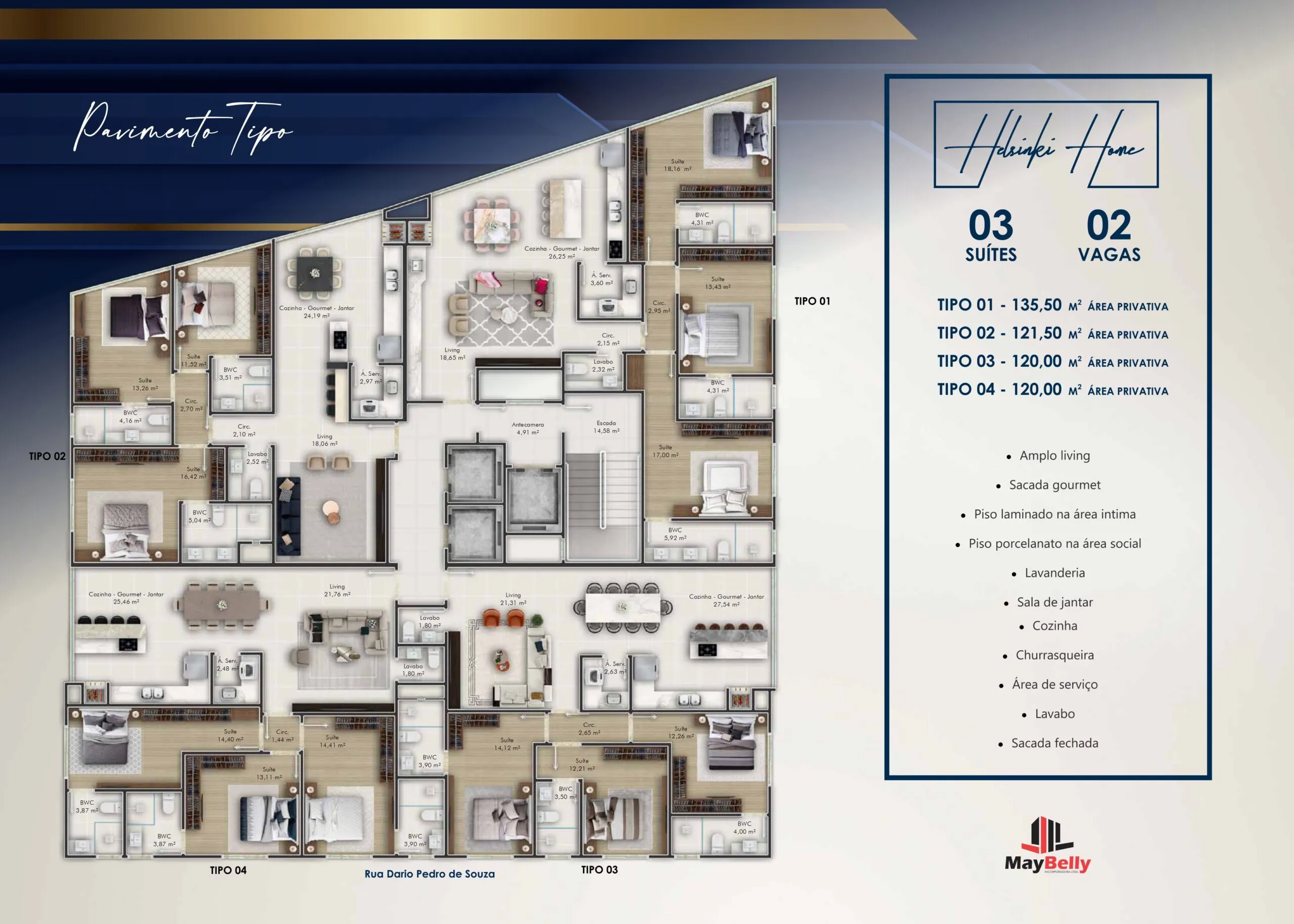 Imagem Apartamento à venda com 120m2 por R$ 2.000.000,00