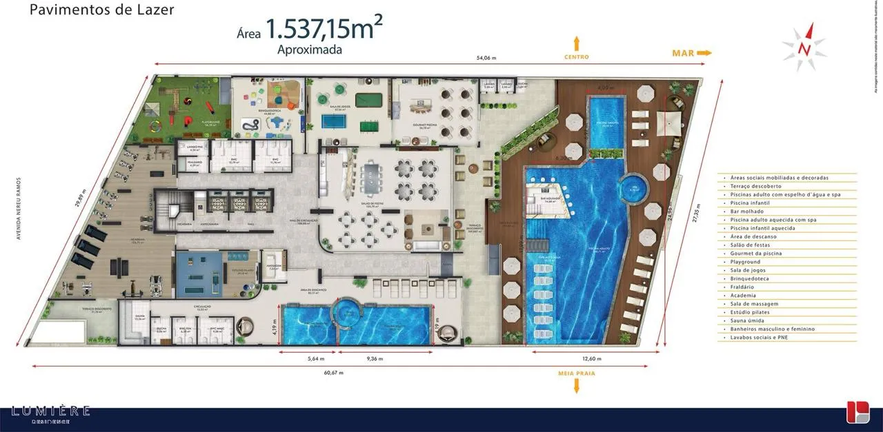 Imagem Apartamento com vista para o mar à venda com 189.83m2 por R$ 11.000.000,00