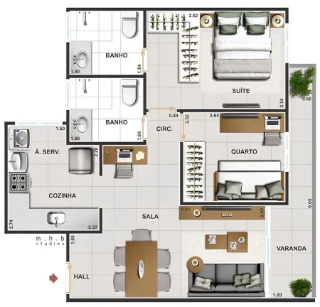 Imagem APARTAMENTO RESIDENCIAL em Rio de Janeiro - RJ, Vila Isabel