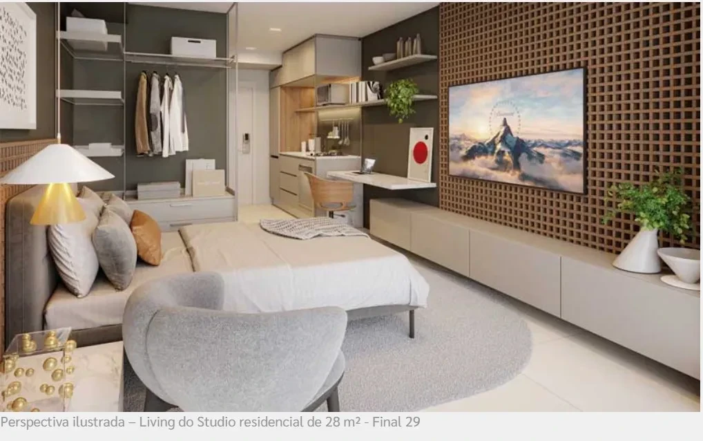 Imagem Studio com 1 Quarto à Venda, 25 m² em Indianópolis - São Paulo