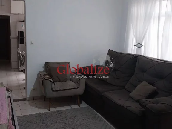 Imagem Casa térrea à venda com 125m², 2 quartos, churrasqueira, área coberta, vaga de garagem coberta por R$390.000,00 em Santos