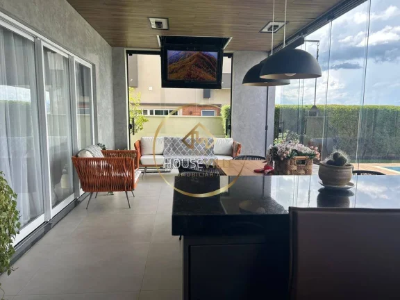 Imagem Casa Sobrado, 5 Dormitórios ( 4 suítes), 525m², Condomínio Alphaville, Sjc.