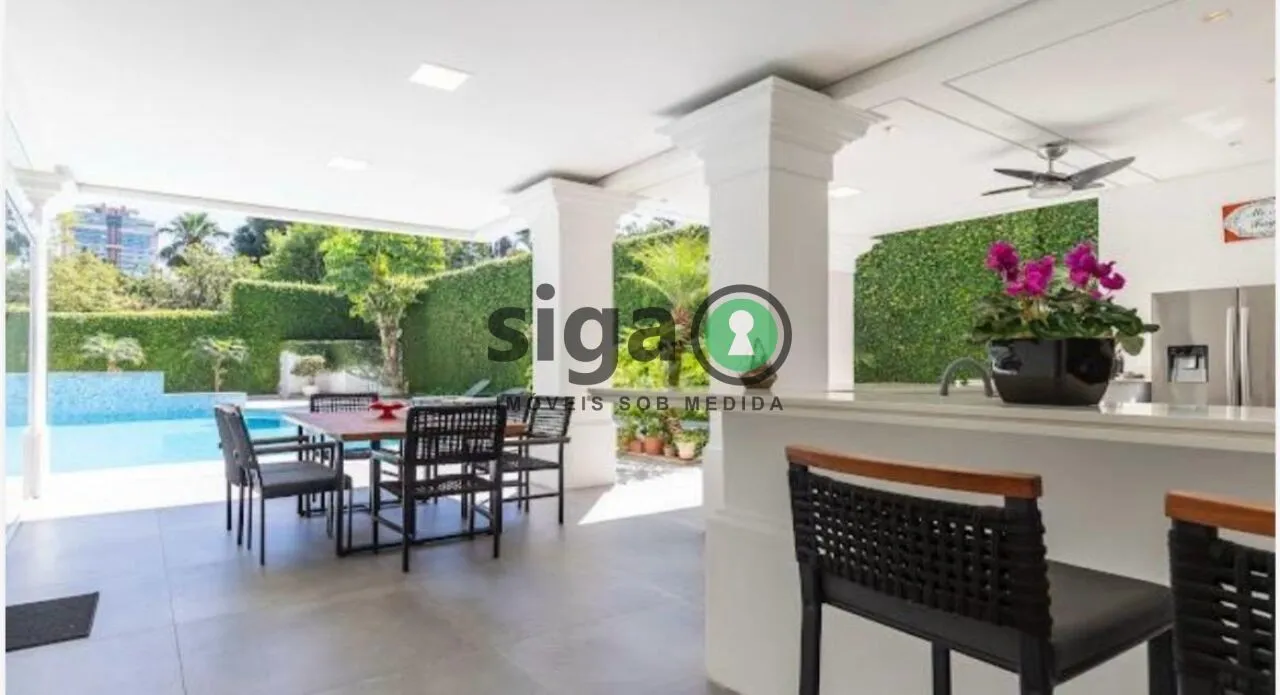 Imagem Casa assobradada de altíssimo padrão , à Venda no Alto da Boa Vista, 4 suites, 10 vgs, Mobiliada
