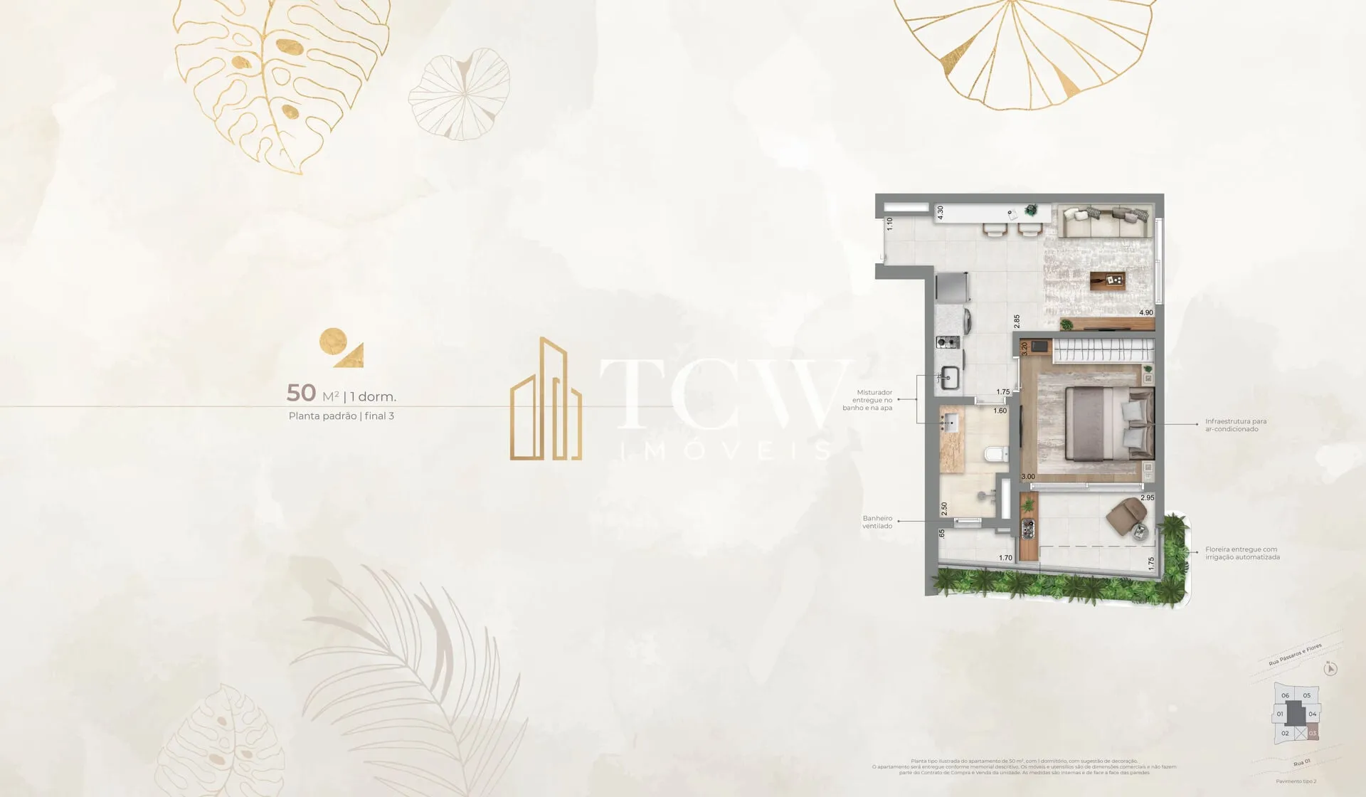 Imagem Apartamento à venda | 50 a 98m2 | BROOKLIN/SP