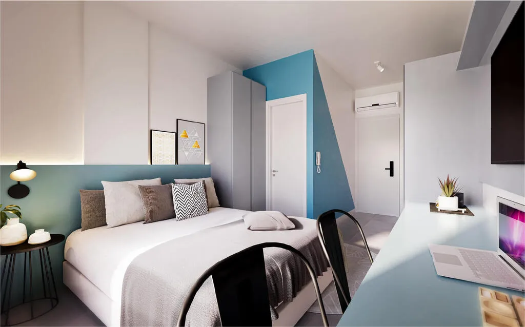 Imagem Apartamento à venda no Centro de Curitiba-PR: 1 quarto, 1 banheiro, 1 vaga de garagem, 33,56 m² de área.