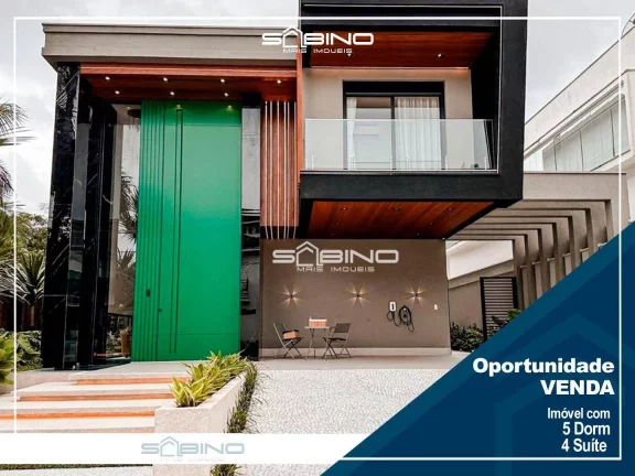 Foto do imóvel Belíssima casa à venda com 5 Dormitórios 5 Suítes 425 m² Módulo 5 Riviera de São Lourenço - Bertioga SP