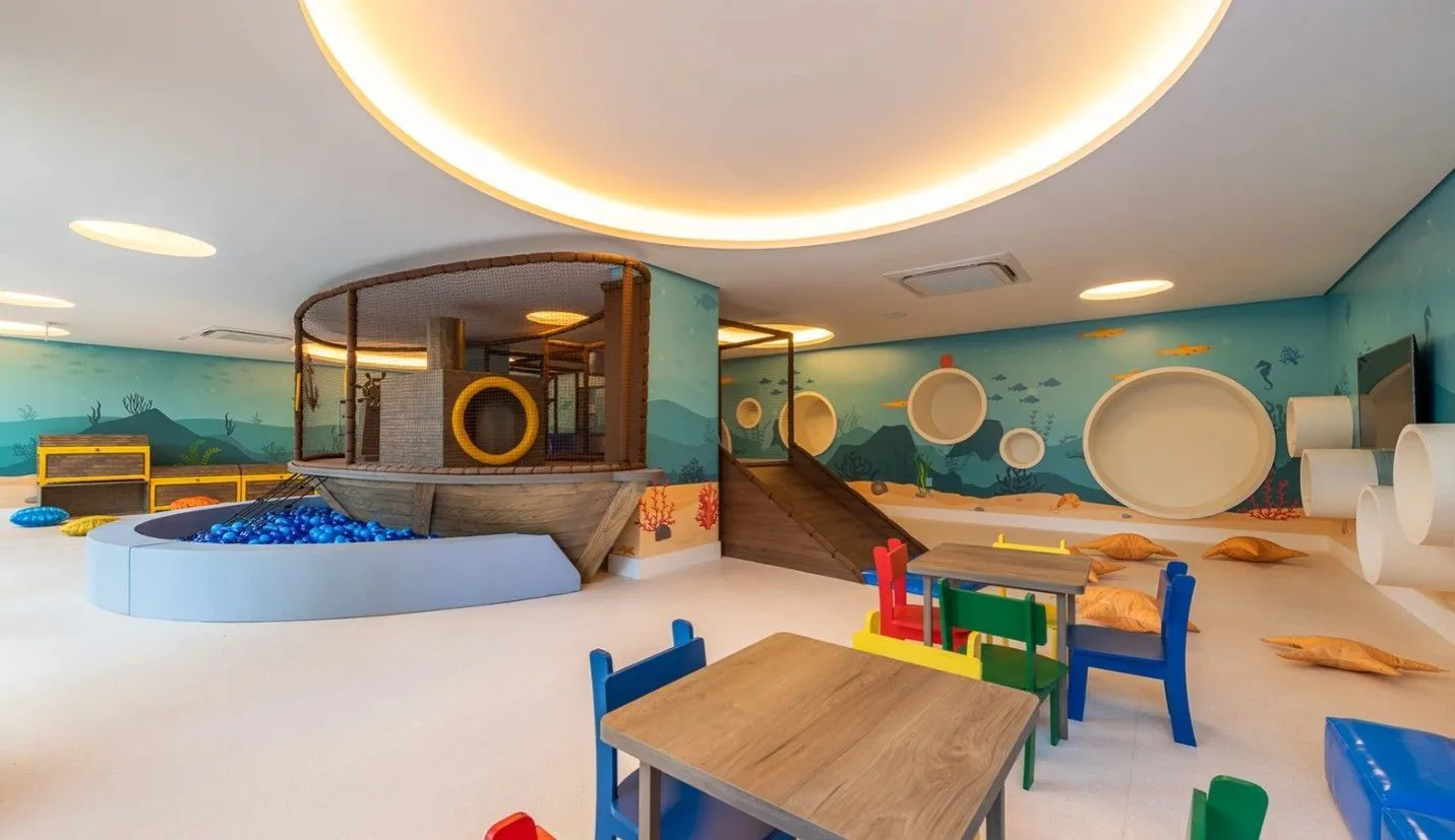 Imagem Apartamento mobiliado e equipado andar alto churrasqueira sol da manhã Lindóia