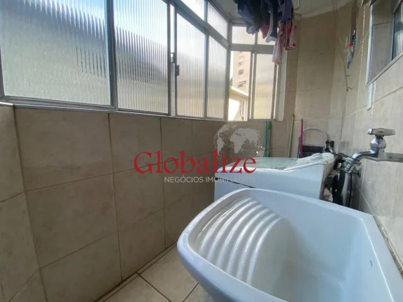 Imagem Apartamento à Venda com 1 Dormitório e garagem demarcada no Marapé em Santos-SP por R$ 345.000,00