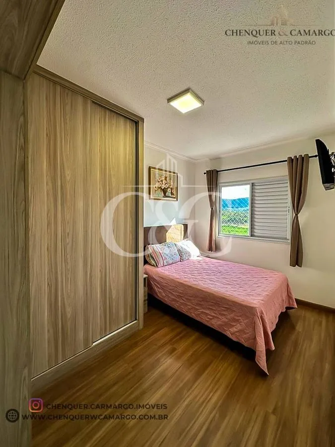 Imagem Apartamento à venda no Flex Jundiaí, 66m², varanda fechada e vista Serra do Japi