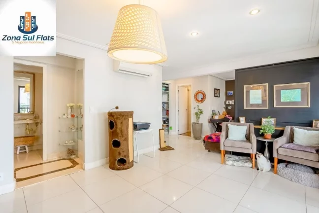 Foto do imóvel Apartamento à Venda em Moema Pássaros Com 2 Suítes e 2 Vagas em AVENIDA COTOVIA