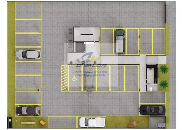 Imagem Vendo Apartamentos com 2 ou 3 quartos medindo entre 56m² à 78m²