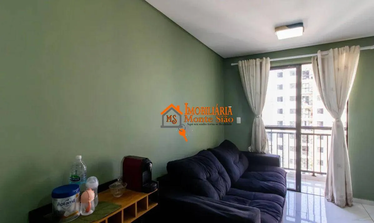 Imagem Apartamento com 2 dormitórios à venda, 49 m² por R$ 380.000,00 - Portal dos Gramados - Guarulhos/SP