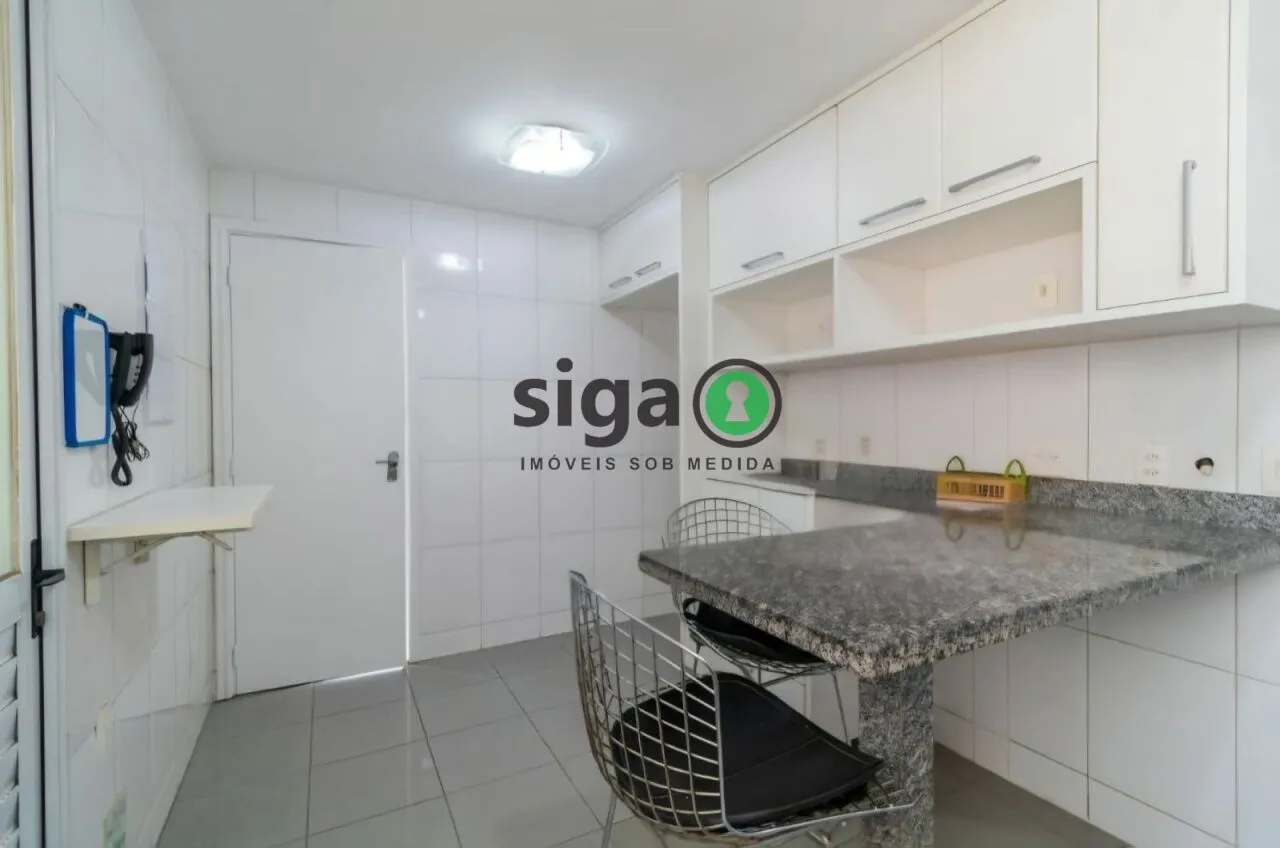 Imagem Apartamento no Brooklin com 125m², 3 dormitórios, 2 suítes, 3 vagas e lazer completo