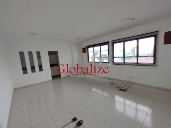 Imagem Sala comercial venda ou aluguel com uma vaga e portaria 24hrs, no bairro Vila Mathias na Av. Ana Costa