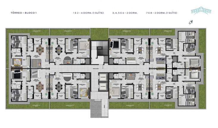 Imagem Apartamento com 3 Quartos à Venda, 72 m² em São Francisco - Criciúma