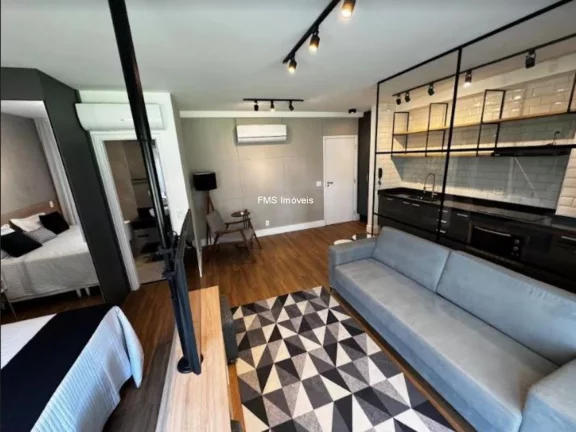 Imagem APARTAMENTO 77m² 1 DORMITÓRIO - 2 VAGAS - CHACARA SANTO ANTONIO - Z SUL