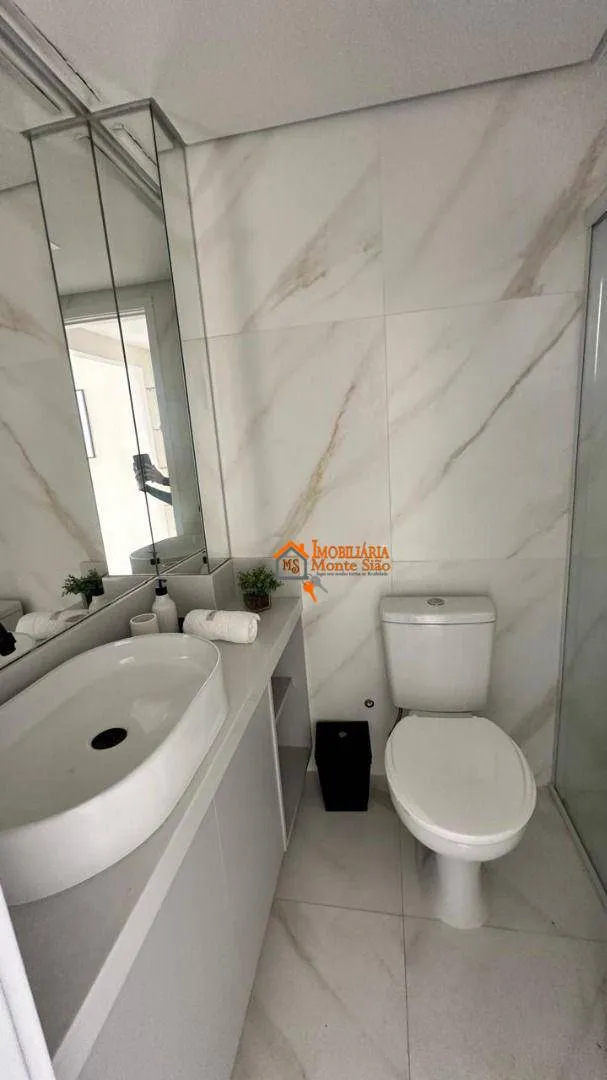 Imagem Apartamento Alto Padrão Village Residence | Mobiliado | Andar Alto | Varanda Gourmet | 3 Vagas | Guarulhos