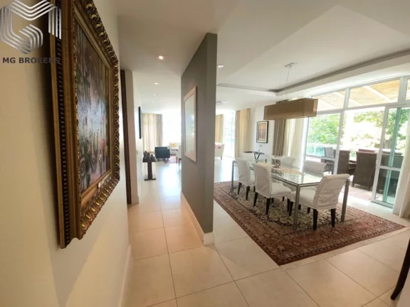Imagem Cobertura exclusiva na Barra da Tijuca: 4 quartos, 4 suítes, 3 salas, 5 banheiros, 4 vagas - 558m² de pura sofisticação!