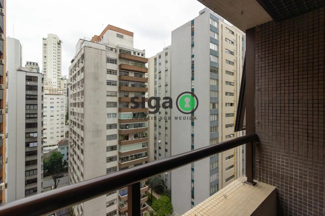 Imagem Apartamento mobiiliado de 30m² para locação na Alameda Lorena - Jd. Paulista - São Paulo/SP