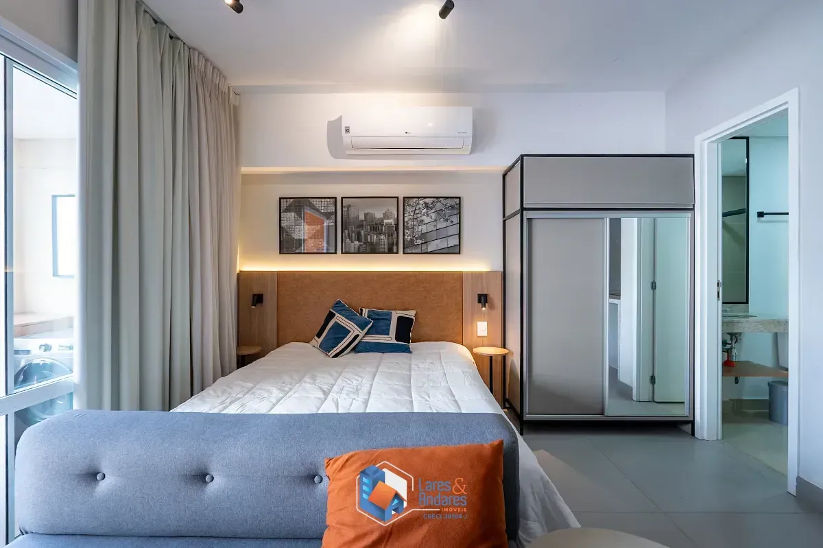 Imagem Studio para venda em Campo Belo com 1 quarto, 40m²
