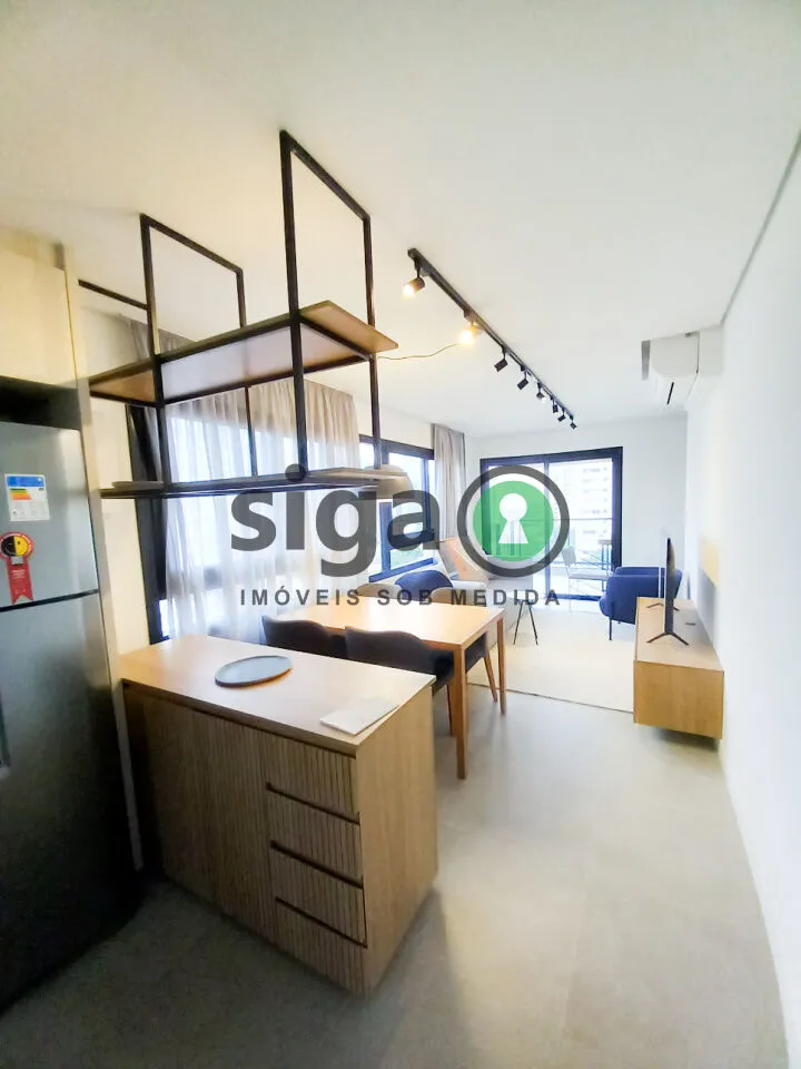 Foto do imóvel Apartamento para locação de 65m² em Pinheiros com 2 quartos Mobiliado