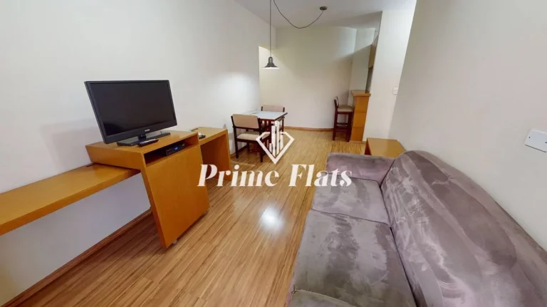 Imagem Flat disponível para locação no Flat London Residence Service no Jardim Paulista, com 42m², 1 dormitório e 1 vaga de garagem