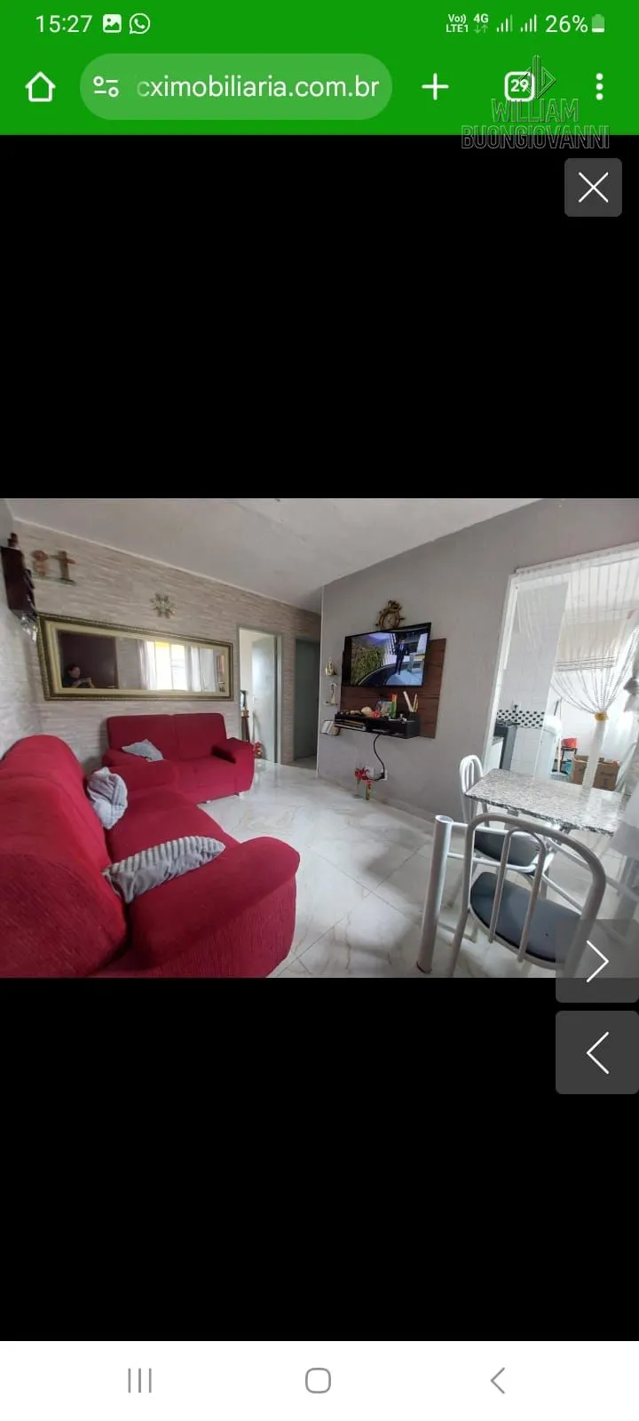 Foto do imóvel Apartamento 2 dormitórios em itanhanhem em Belas Artes, Itanhaém - SP