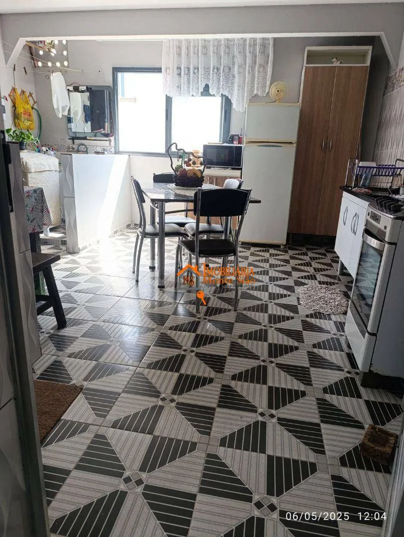 Imagem Sobrado com 3 dormitórios à venda, 125 m² por R$ 419.000,00 - Parque Mikail - Guarulhos/SP