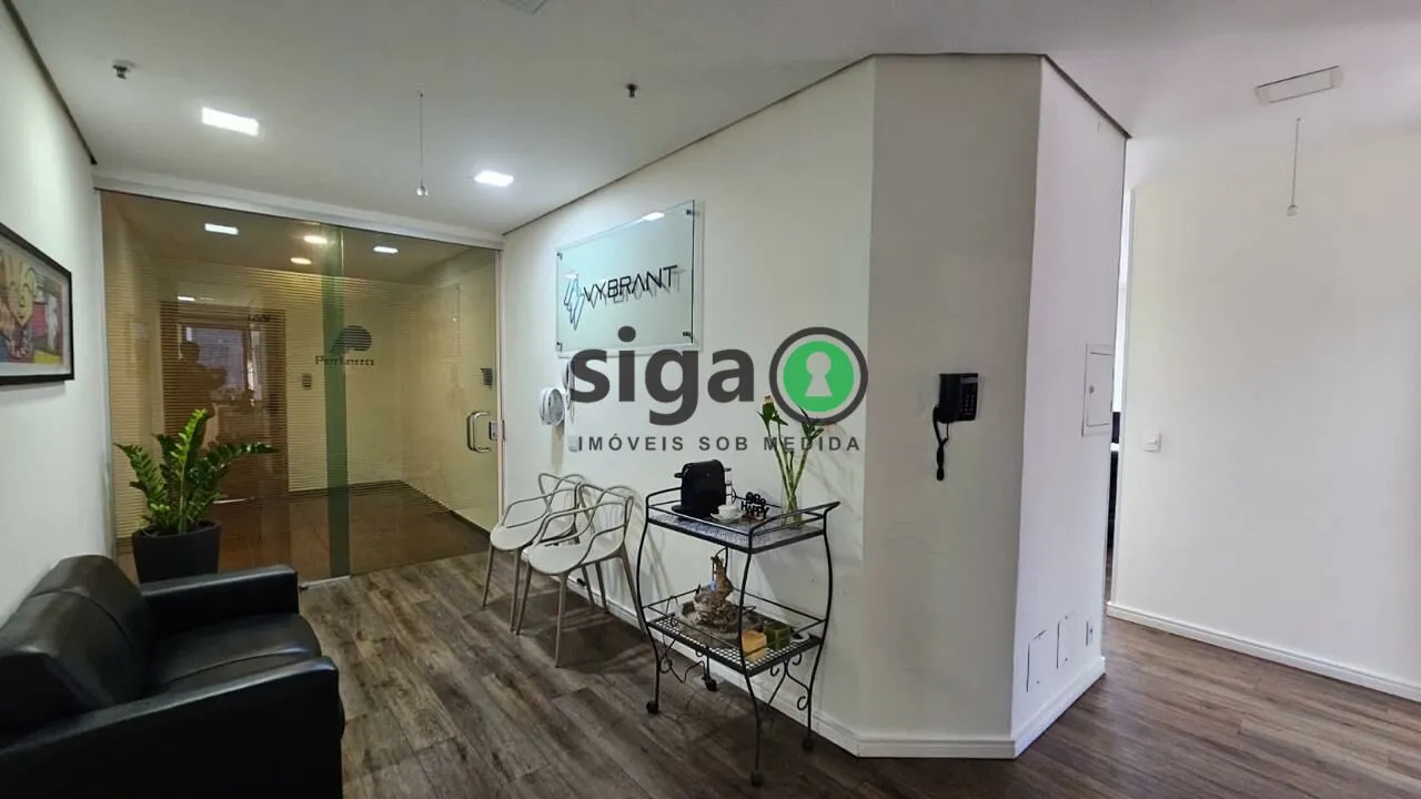 Foto do imóvel Conjunto Comercial Mobiliado de 150m² com 4 Vagas na Vila Olímpia.