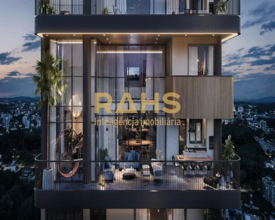 Imagem Excelente apartamento duplex de alto padrão no Atiradores em Joinville, 4 suítes, área de lazer c...