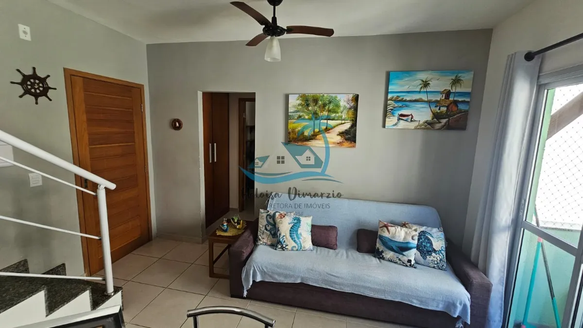 Imagem Excelente cobertura duplex a venda na orla da praia do Perequê-Açu em Ubatuba.